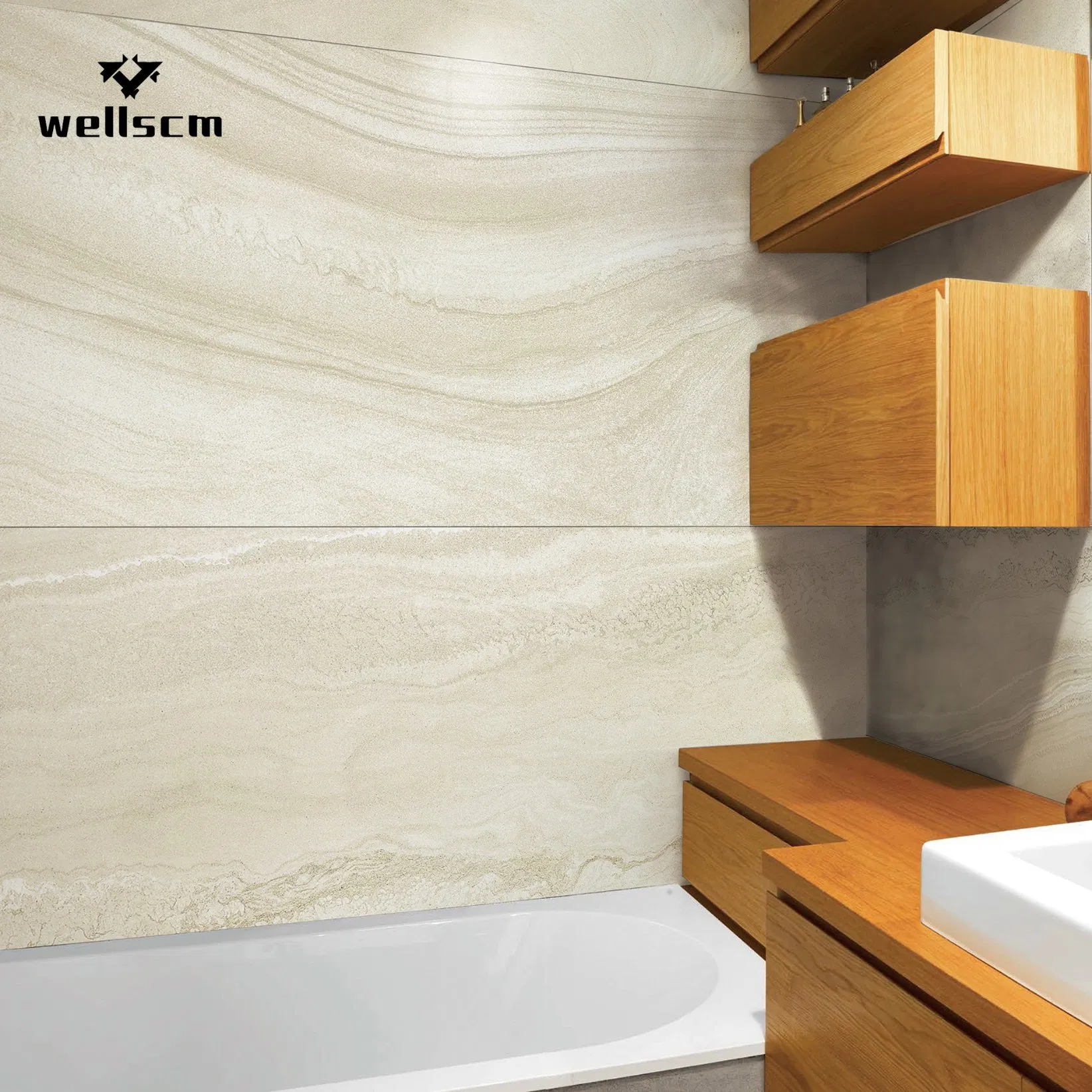 900X1800 Rustic Matte Marble Porcelain Tile for Interior & Exterior Hotel Apartment Wall & Floor Porcelain Slab Tiles
