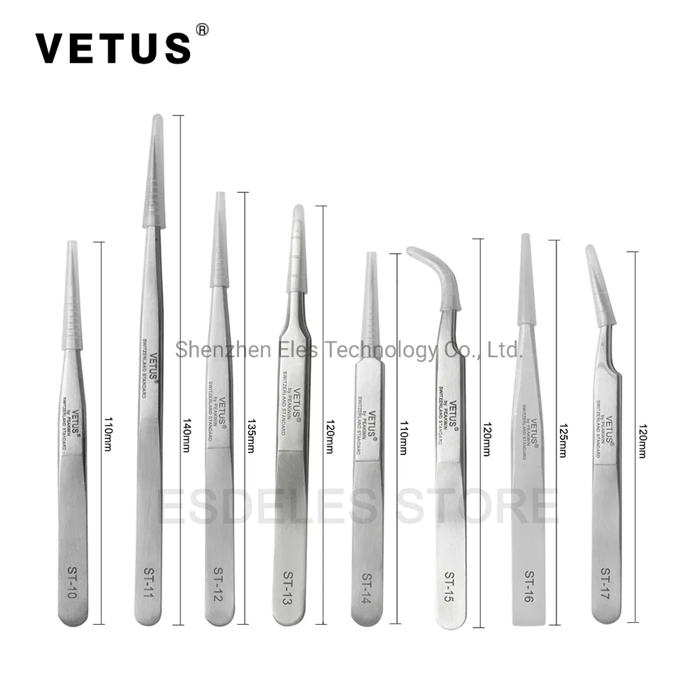 Vetus St Lashes Tweezers for Eyelash Extension Eyelash Tool Tweezers