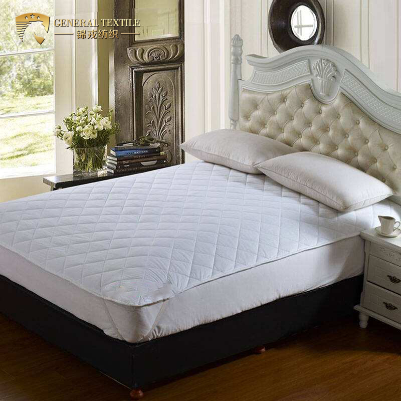 Cheap Hotel Bedding Polyester/ Microfiber Mattress Protector with Elastic Band