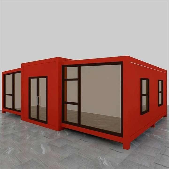 Foreign Trade Export Professional Customized Double Wing Folding House