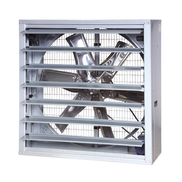 1380 Variable Sizes Wall Mount Box Type Industrial Air Extractor Poultry Greenhouse Ventilation Exhaust Fan
