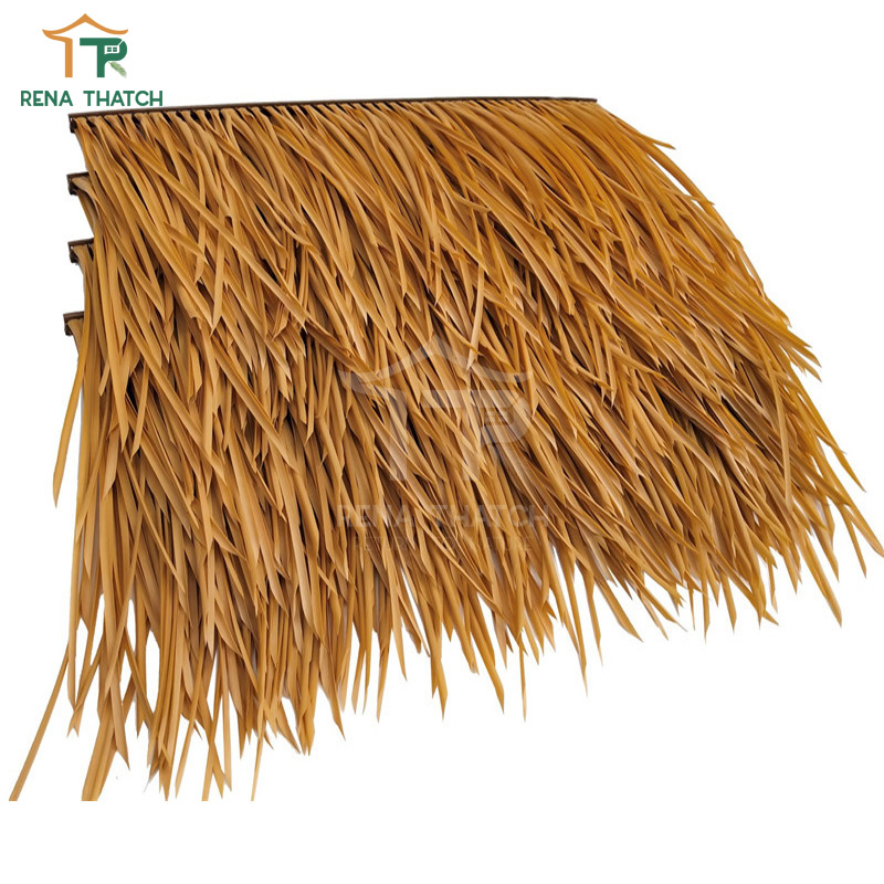 UV Protected Artificial Simulation Thatch Waterproof Emulation Thatch Roof Tiles