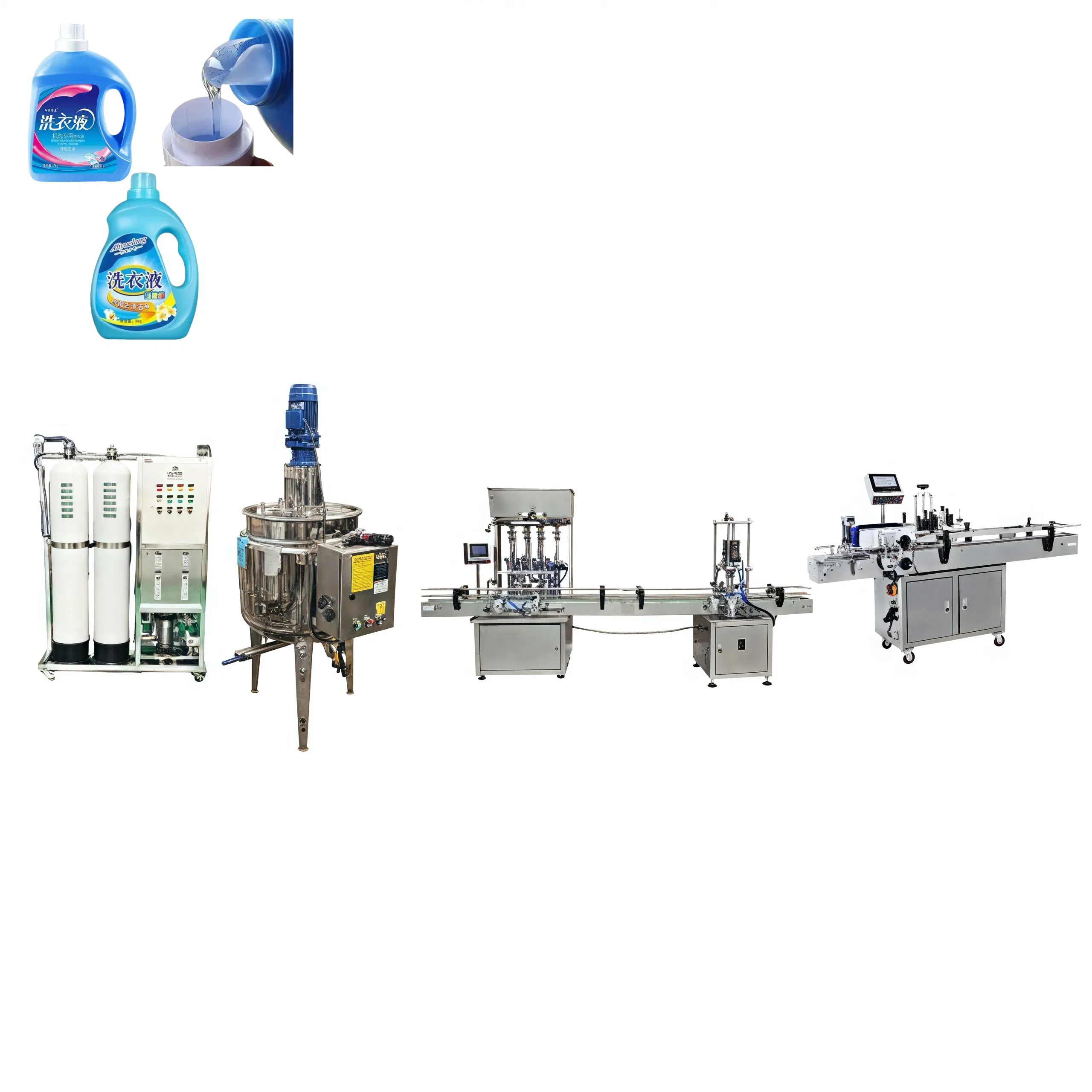 Small-Scale Liquid Soap Plant, Semi-Auto, Easy Operation & Maintenance