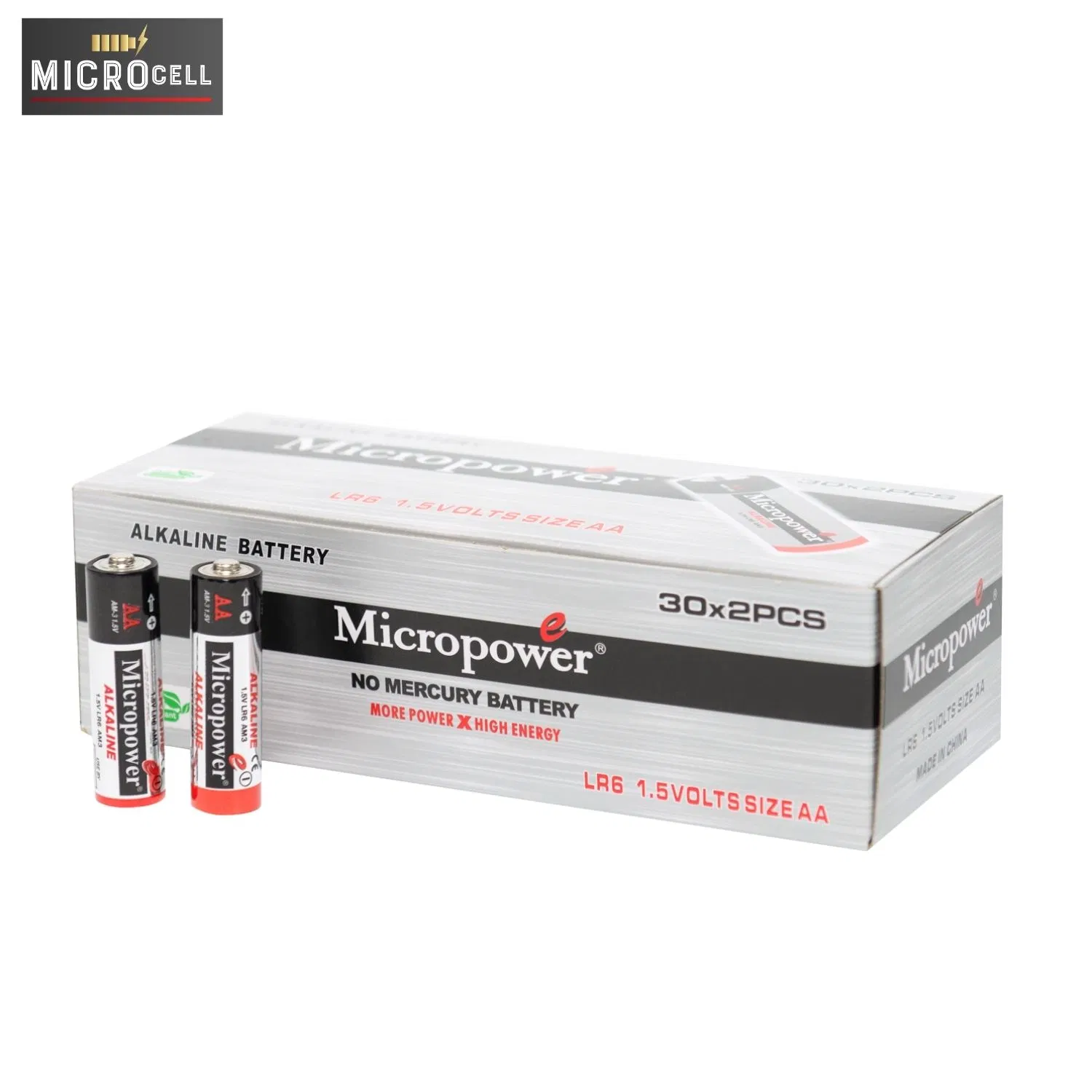 Батарейки AA LR6 1.5V Alkaline Micropower