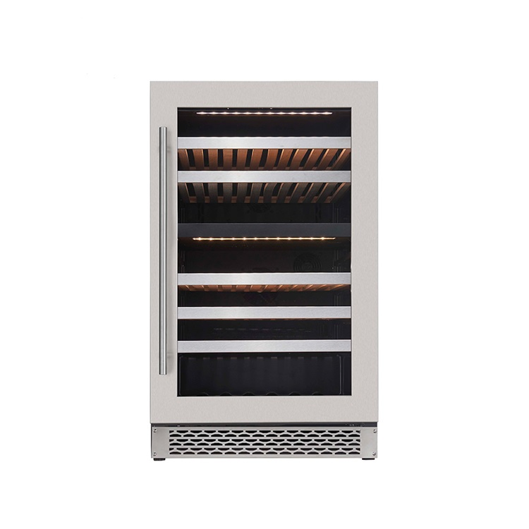 Free Standing Single Temperature Refrigerator Wine Cabinet