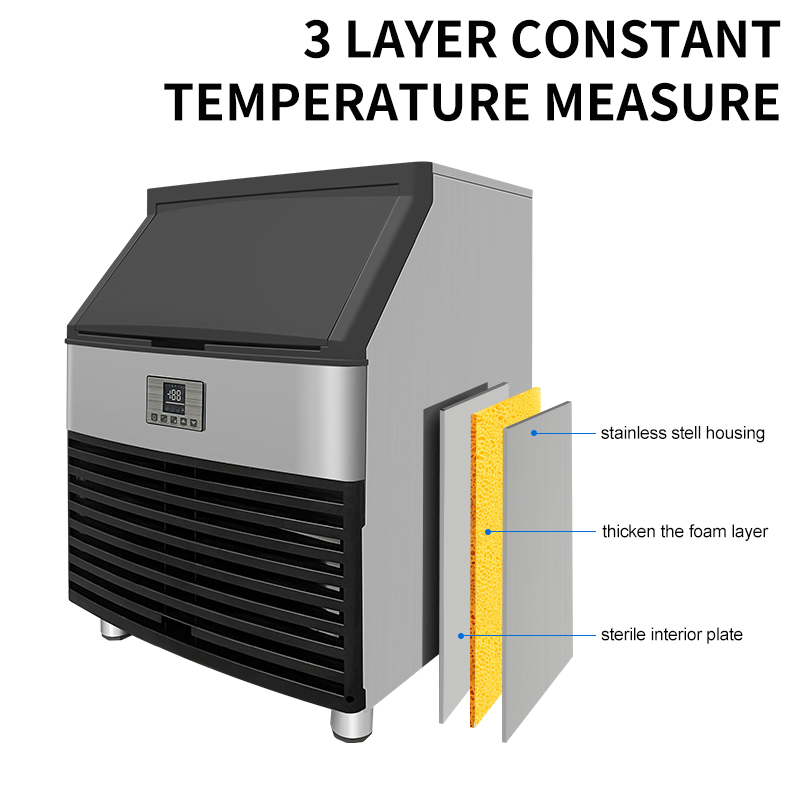 Ice Maker Manufacturer Ice Cube Making Machine for Hotel Bar