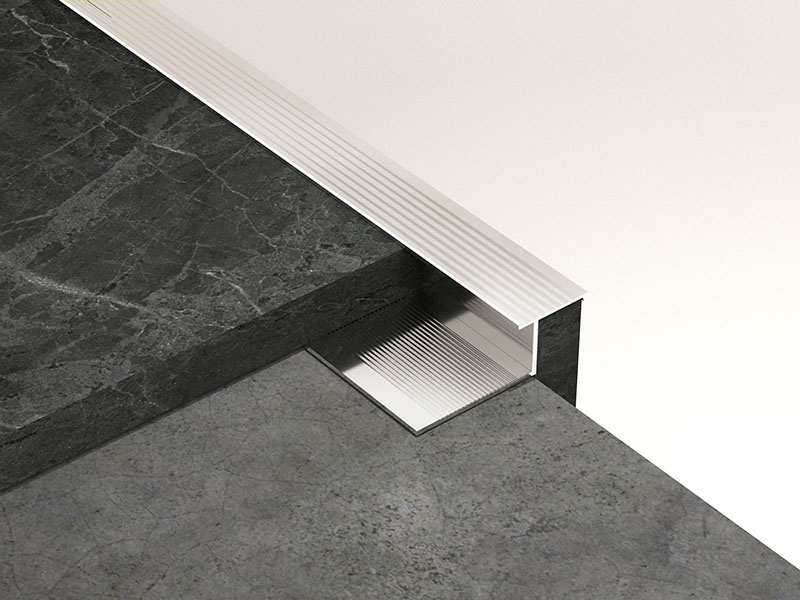 Luxury Metal Profile Commercial Stair Edge Nosing