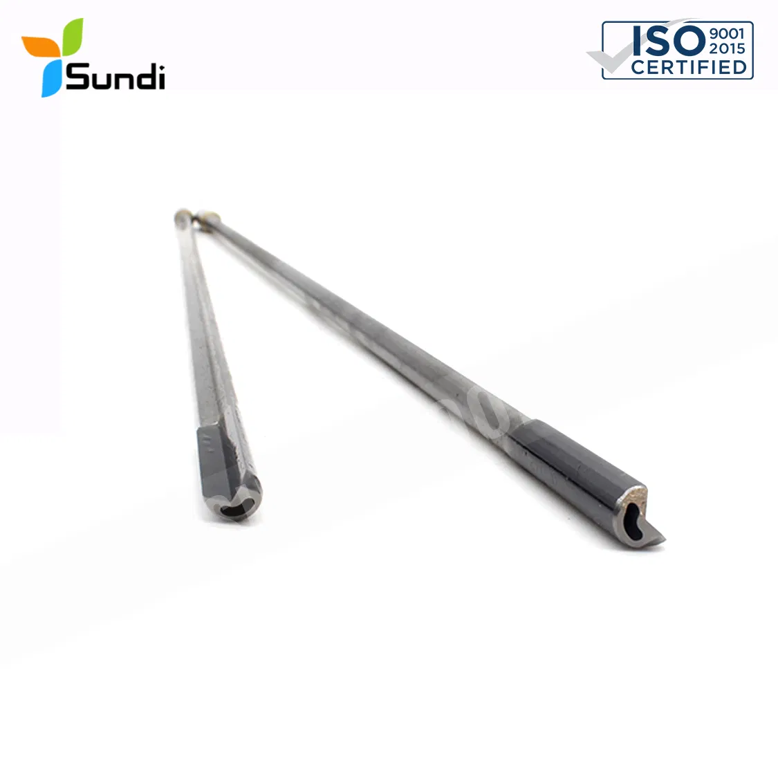 Brazed Tungsten Carbide Gun Drill 10 mm Diameter 400 mm Length Metal Drilling Gundrilling Drill Head