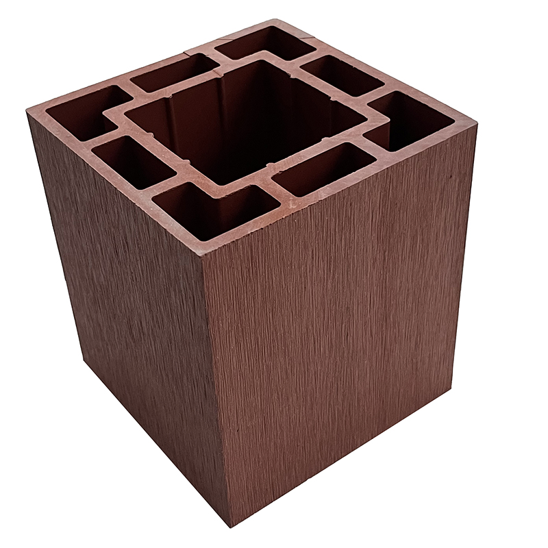 Композитные столбы для забора 120x120 мм, садовые