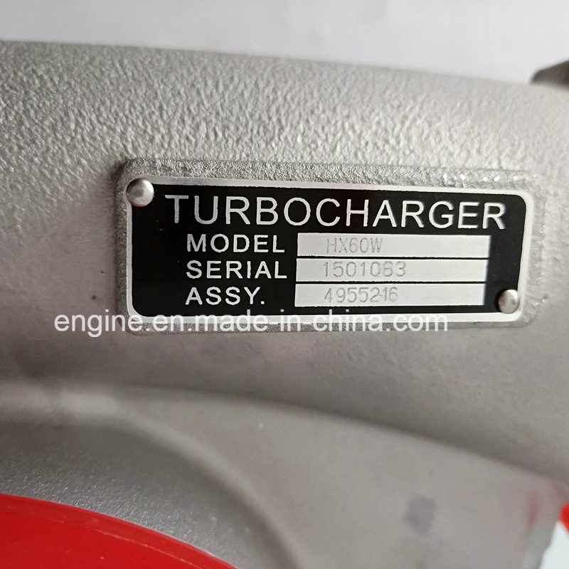Турбокомпрессор Holset HX60W для двигателя QSX15