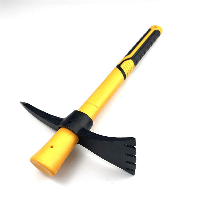 Garden Hoe Fork with Wooden and Fiberglass Handle