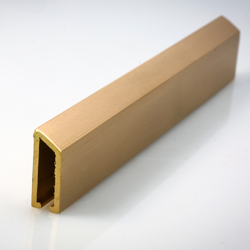 Villa Hotel Inlaid Decorative Brass Strip Metal Tack Copper Strip TV Background Wall Brass U-Shaped Metal Decorative Strip