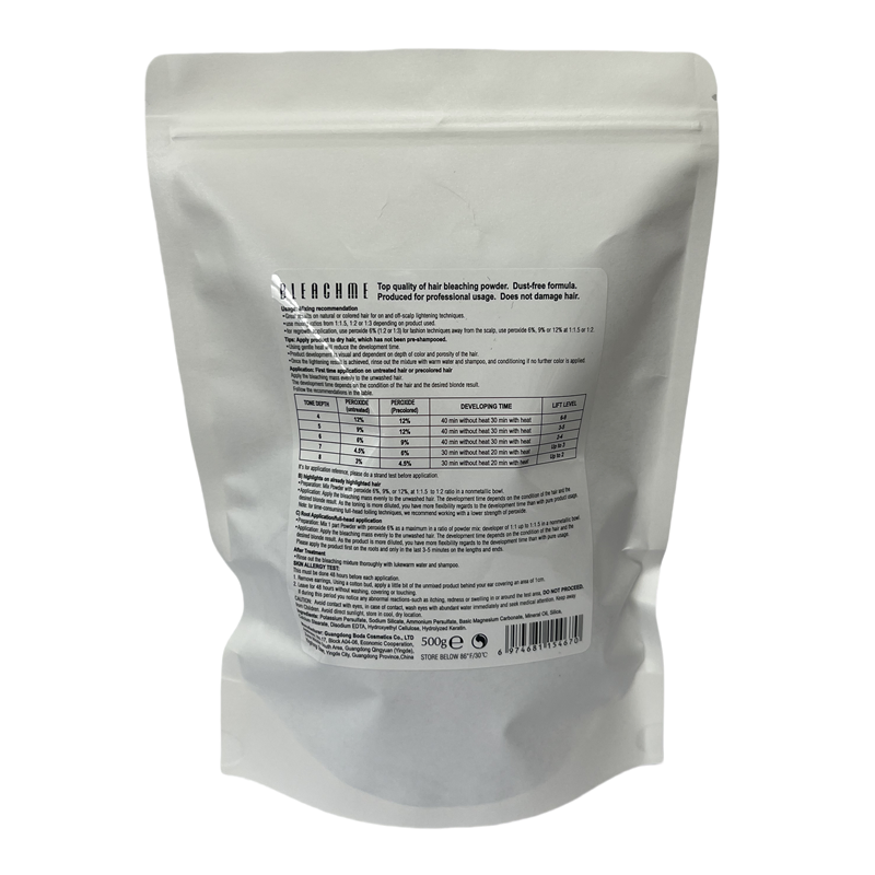 500g Organic Dust Free Italian Hair Bleaching Powder for Hair Color