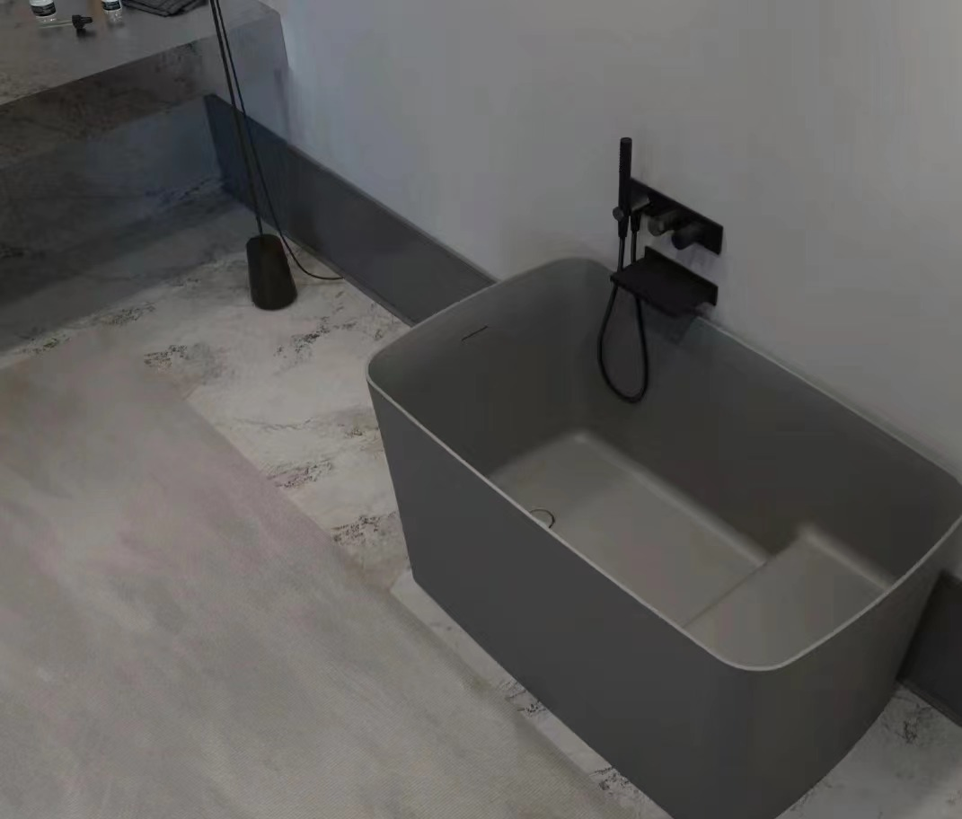 Акриловая ванна для современного интерьера