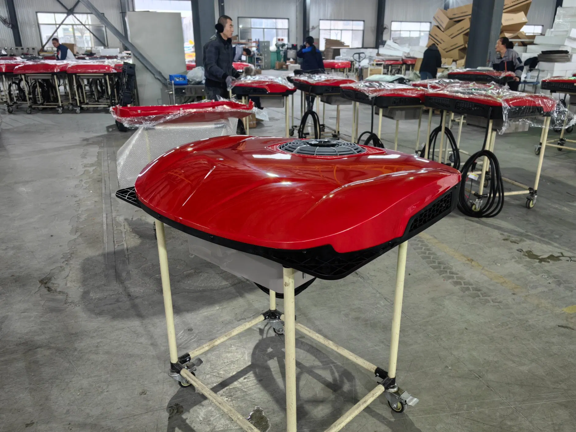 China Electric 24V 12 Volt Parking Air Conditioning DC RV Van Rooftop Truck Sleeper 12V Car Air Conditioner Sale