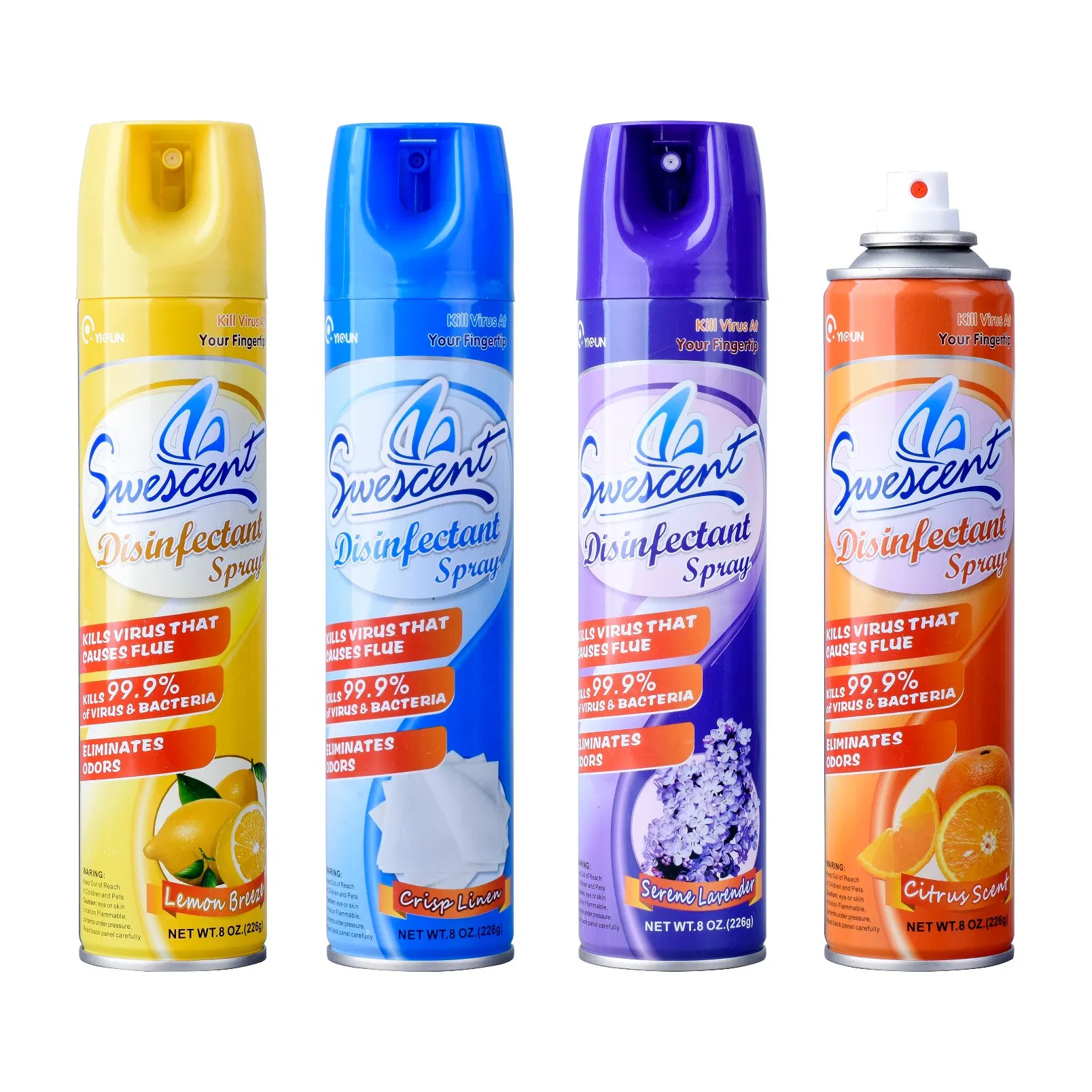High Quality Lasting Aerosol Cleaner Disinfectant Spray