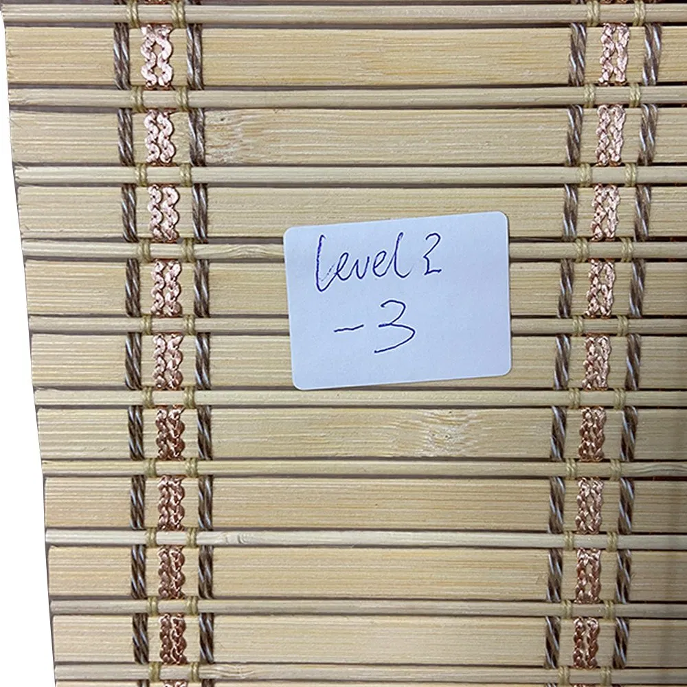 Natural Bamboo Blind for Outdoor Use
