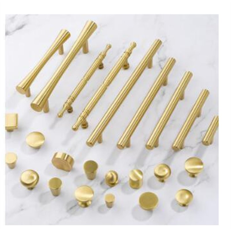 Cabinet Door Handle European American Modern Simple Drawer Clothes Cabinet Door Handles