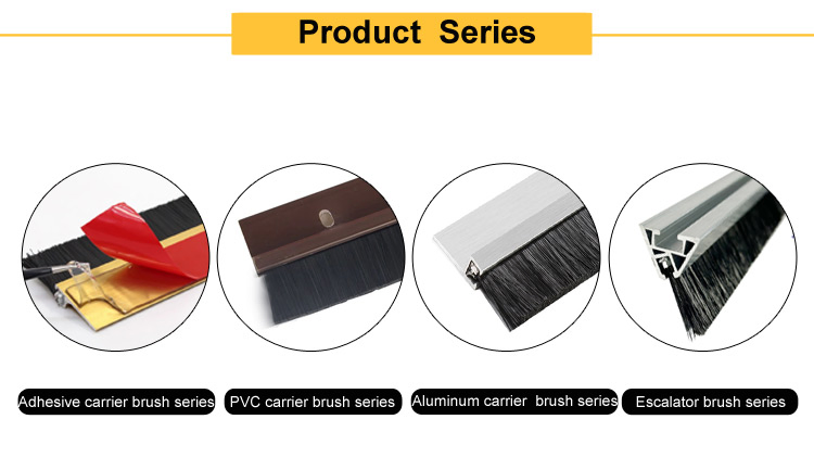 Shutter Sectional Garage Door Bottom Silicone Seal Strip Brush Door Strip Brush
