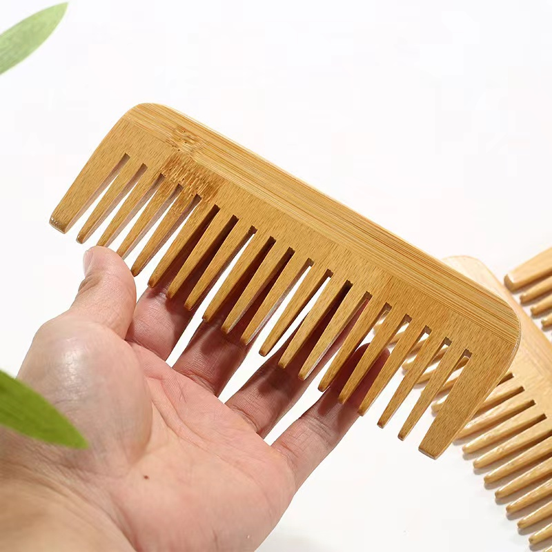 Bamboo Hair Comb Accept Customized
