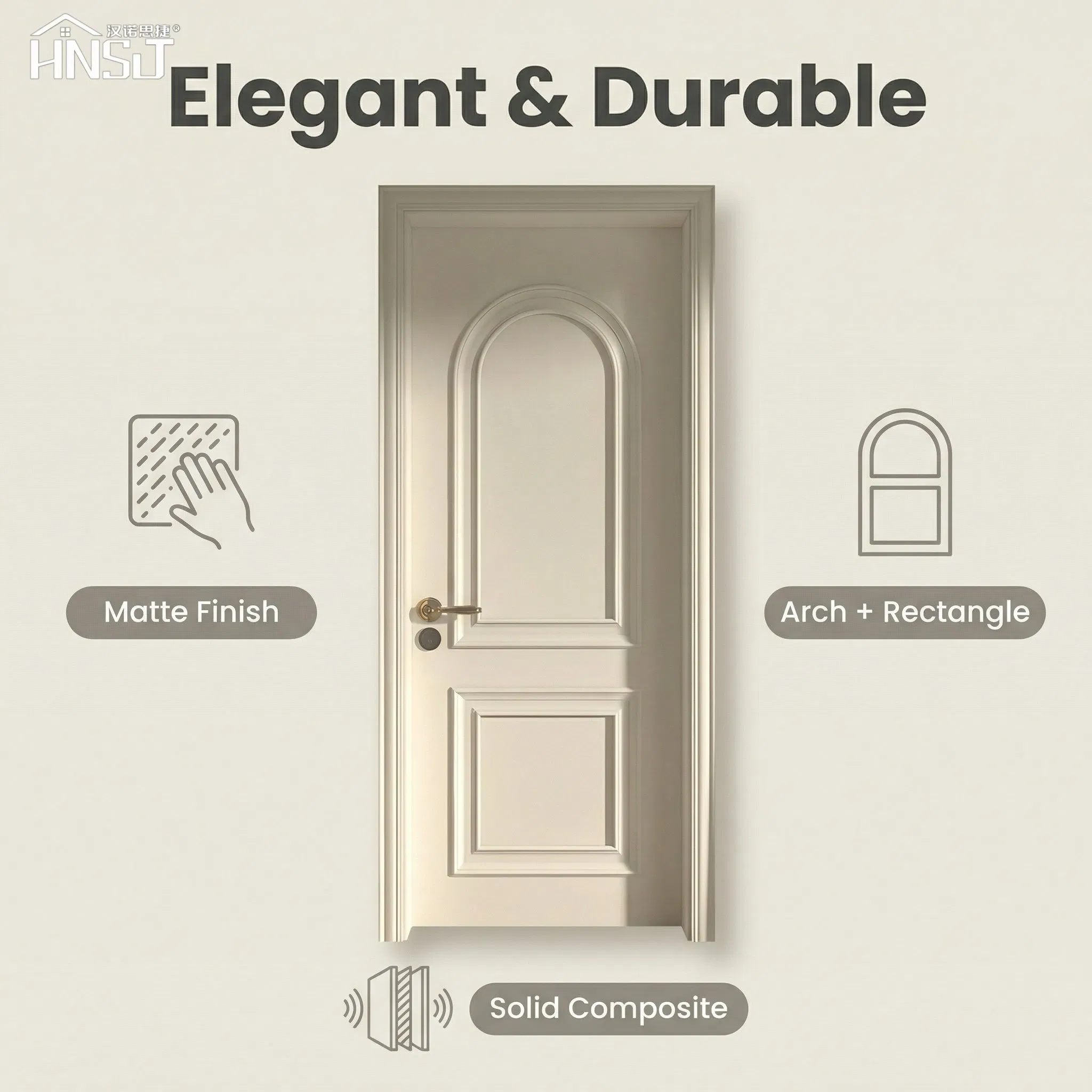 Wholesale Top 10 Solid Wood Door Interior Wooden WPC Room Composite Entrance House Exterior Main House Design Entrance Security Room PVC Pivot Fire Door Price