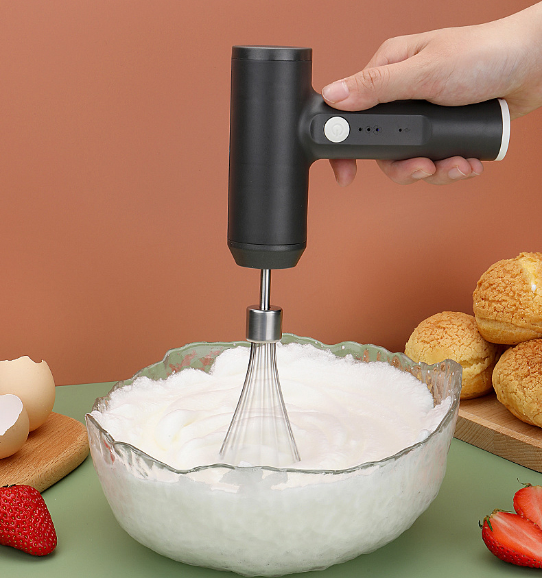 High Quality Coffee Frother Handheld Foam Maker Lattes Electric Mixer Kitchen Tools Hand Held Electric Milk Frother
