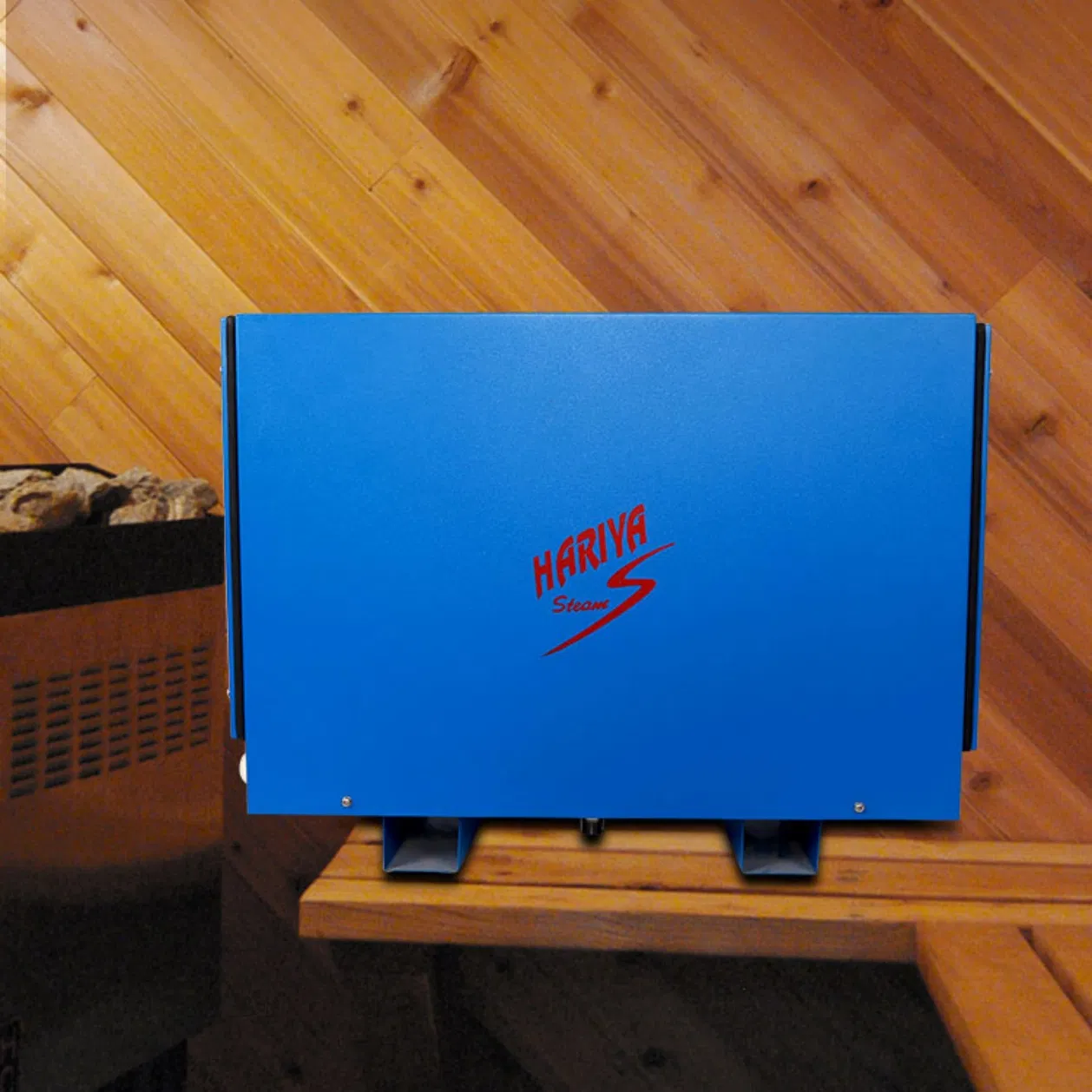 Электрический парогенератор для сауны с подсветкой