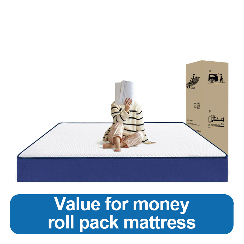 150*200*22cm Memory Foam Hybrid Spring Mattress