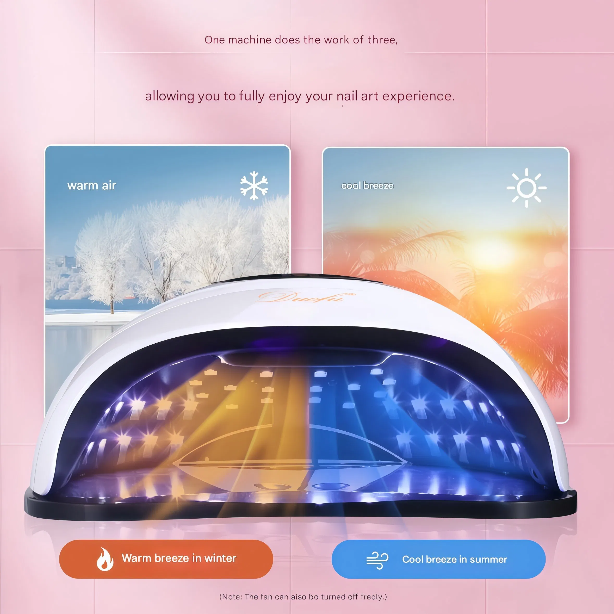 UV Light Nail Dryer for Gel Nails - Model Df302