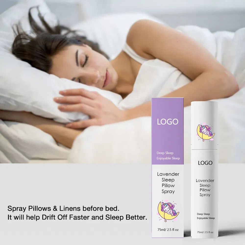 Lavender Scented Oil Relieve Stress Anxiety Help Sleep Pillow Spray