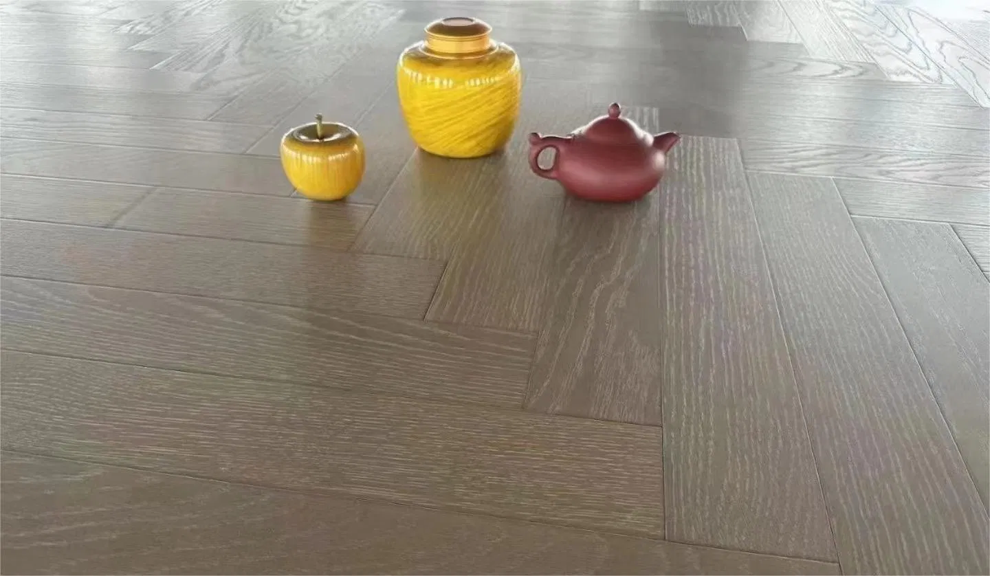 Wholesale Price AC3 U Groove Handscrapt HDF Laminate Flooring