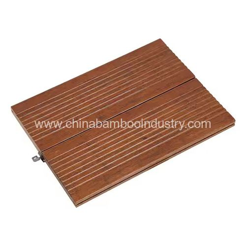 Solid Small Wave Bamboo Decking Bamboo Outdoor Flooring Garden Floor Pool Decking Boards