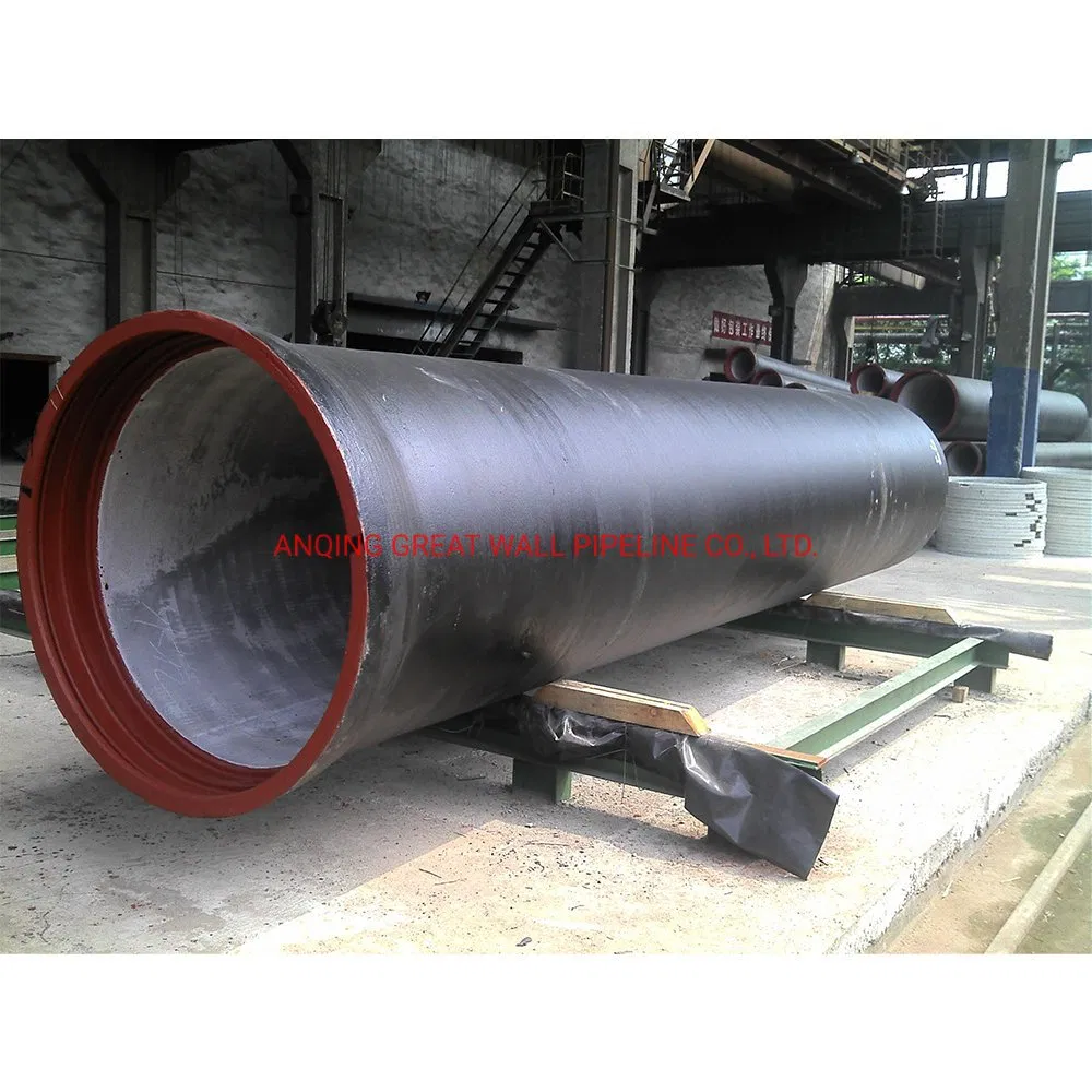 Premium ISO2531 Bitumen Coated Ductile Iron Pipe K9 for Global Distribution