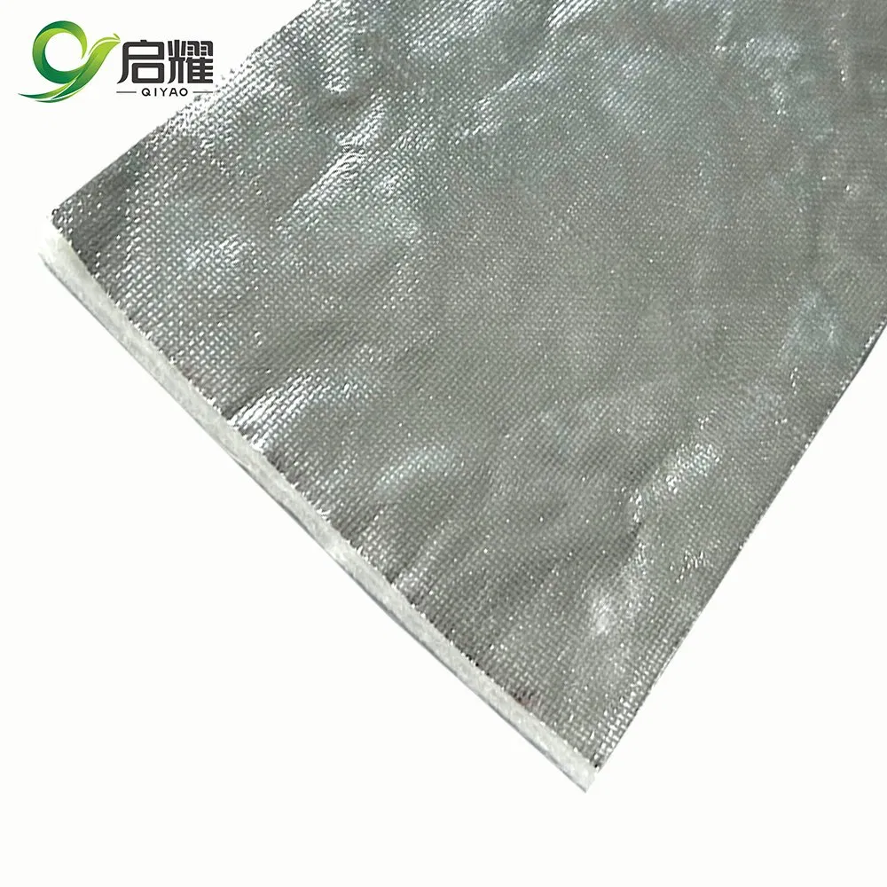 Aluminum Fibergalss Foil Fireproof Aerogel Insulation Blanket for LNG Pipeline and Tank