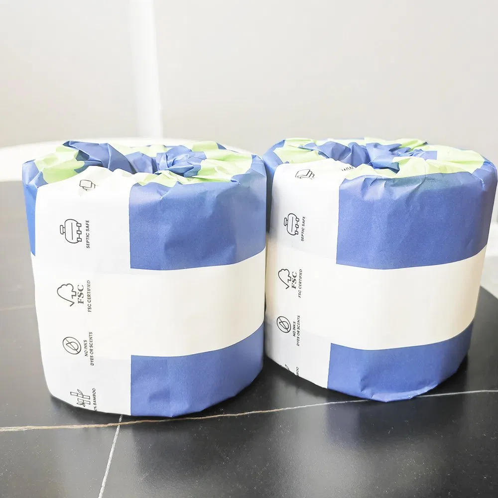 Standard Size and Biodegradable Heathy Toilet Paper Customized Logo 3ply CE Toilet Tissue Paper