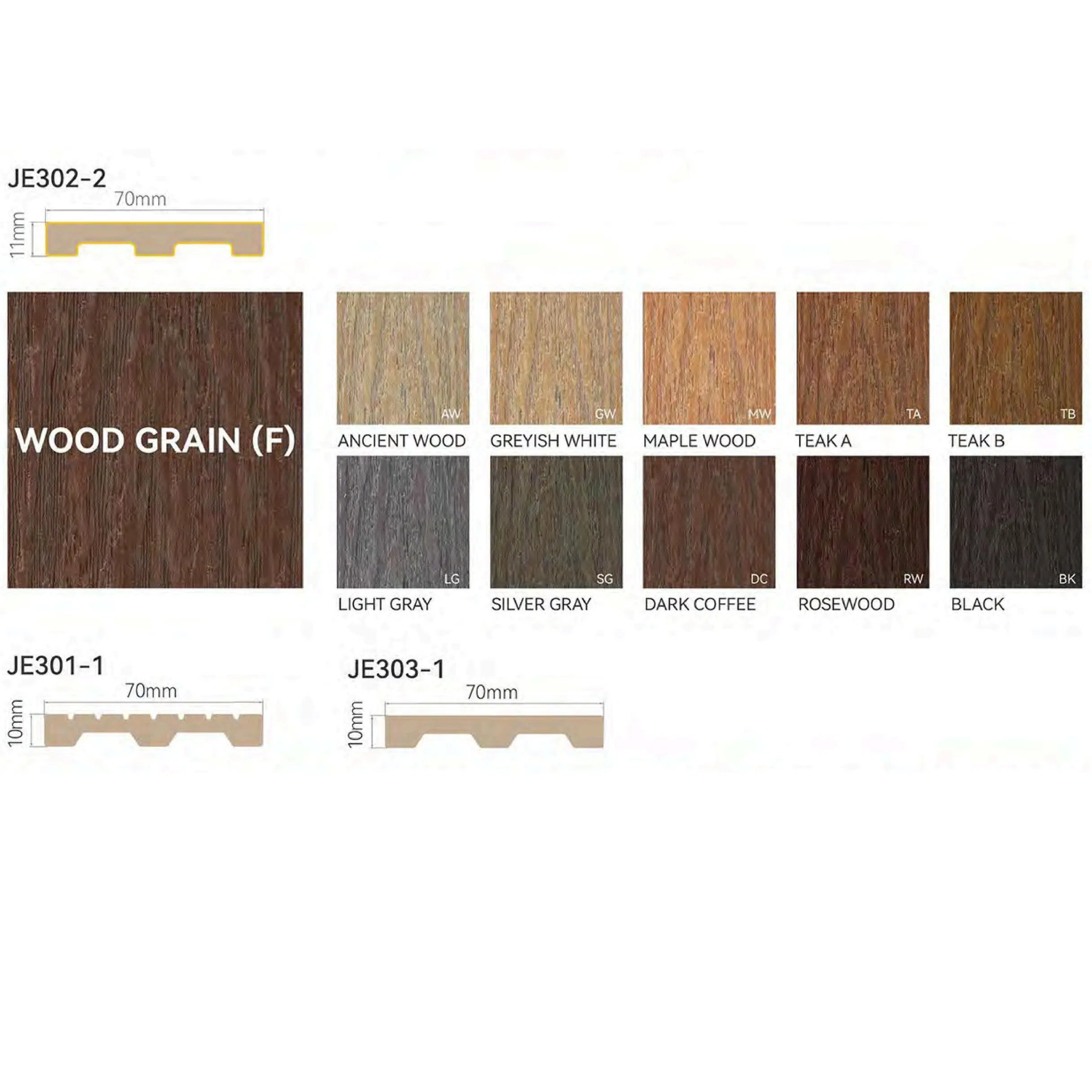 Durable and Waterproof WPC Deck Tile for Easy Installation Outdoor Patio & Garden Flooring Solution