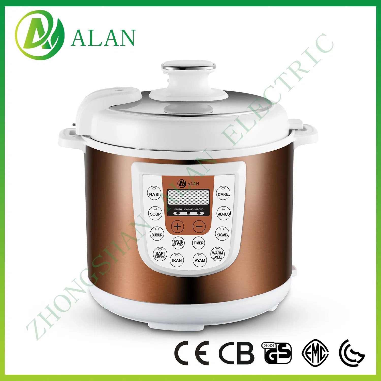 Wholesale Kitchen Smart Appliances 8-in-1 Multicooker Big Aluminium Pot Smart Electric Pressure Cooker