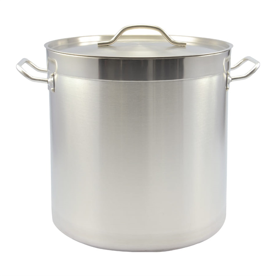 04 Style High Body Stainless Steel Set Cooking Pot with Sandwich Bottom