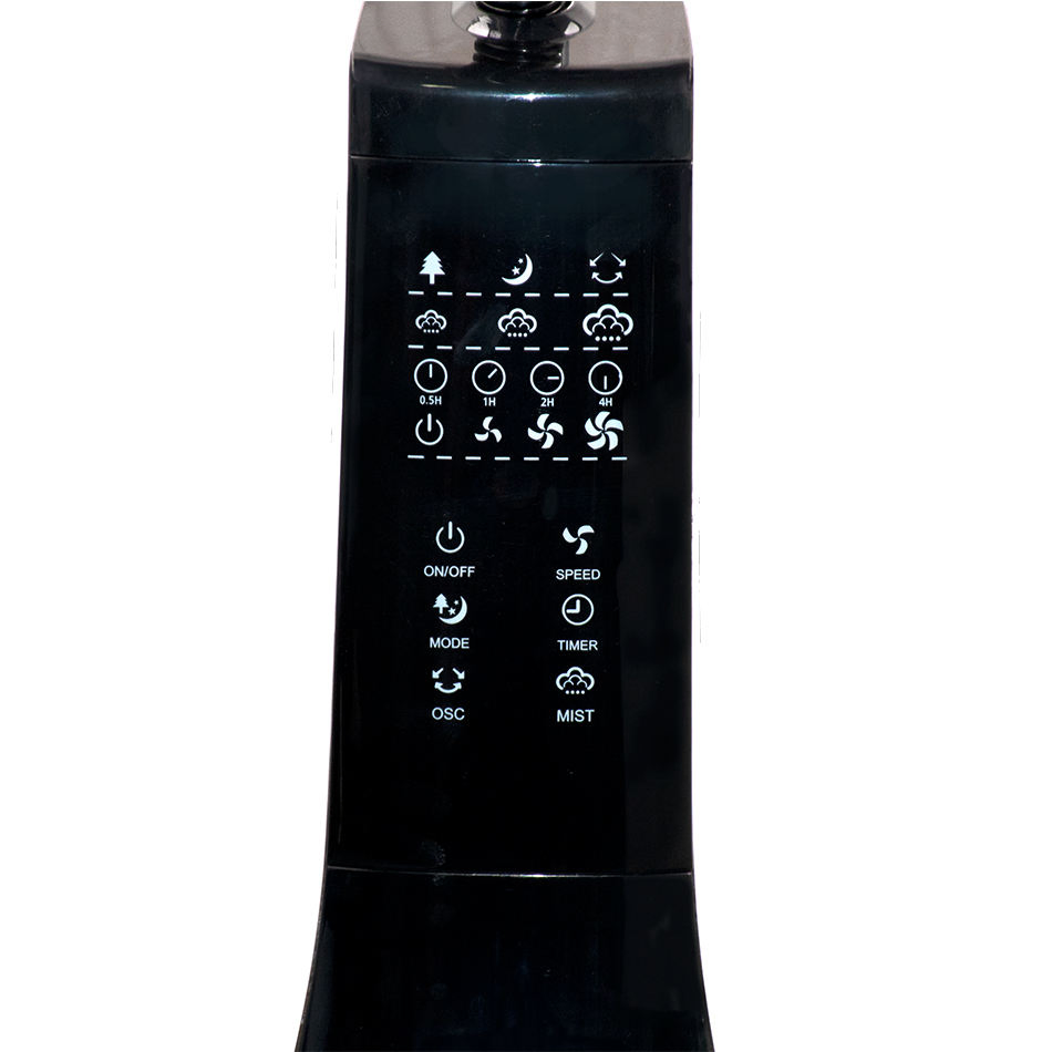 Humidifier Plastique Indoor Humidifier Use 3L Water Tank Water Fan