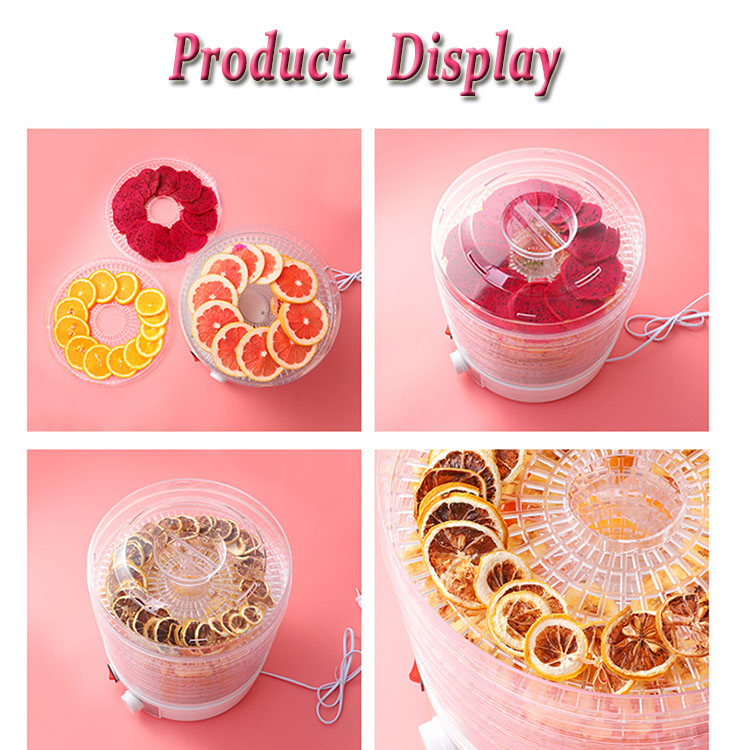 New Home Digital Electric Food Vegetable Fruit Meat Home Use Dehydrator