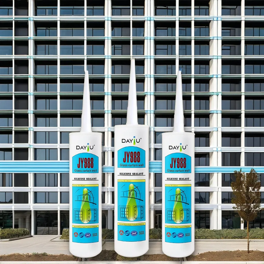 One Component Silicone Sealant Weatherproofing Neutral Adhesive Caulking for Mirror Glass