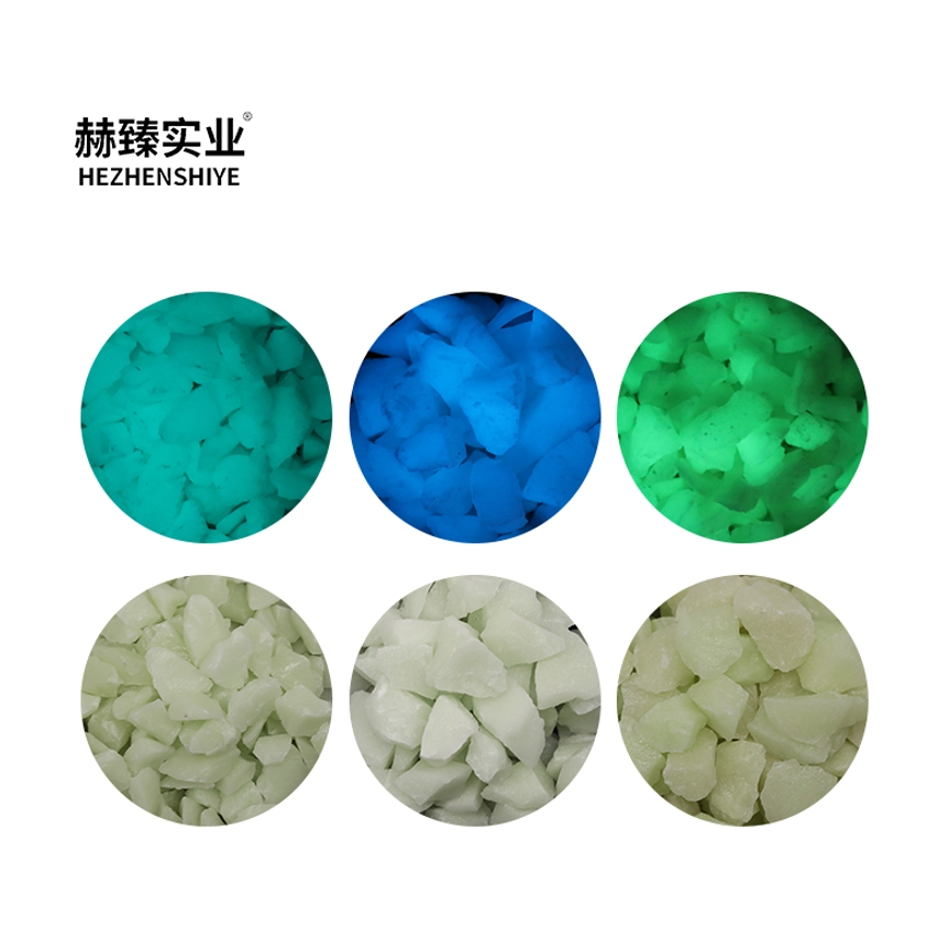 Artificial Luminous Stone Ceramic Glowing Stone Fluorescent Stone for Park Roads