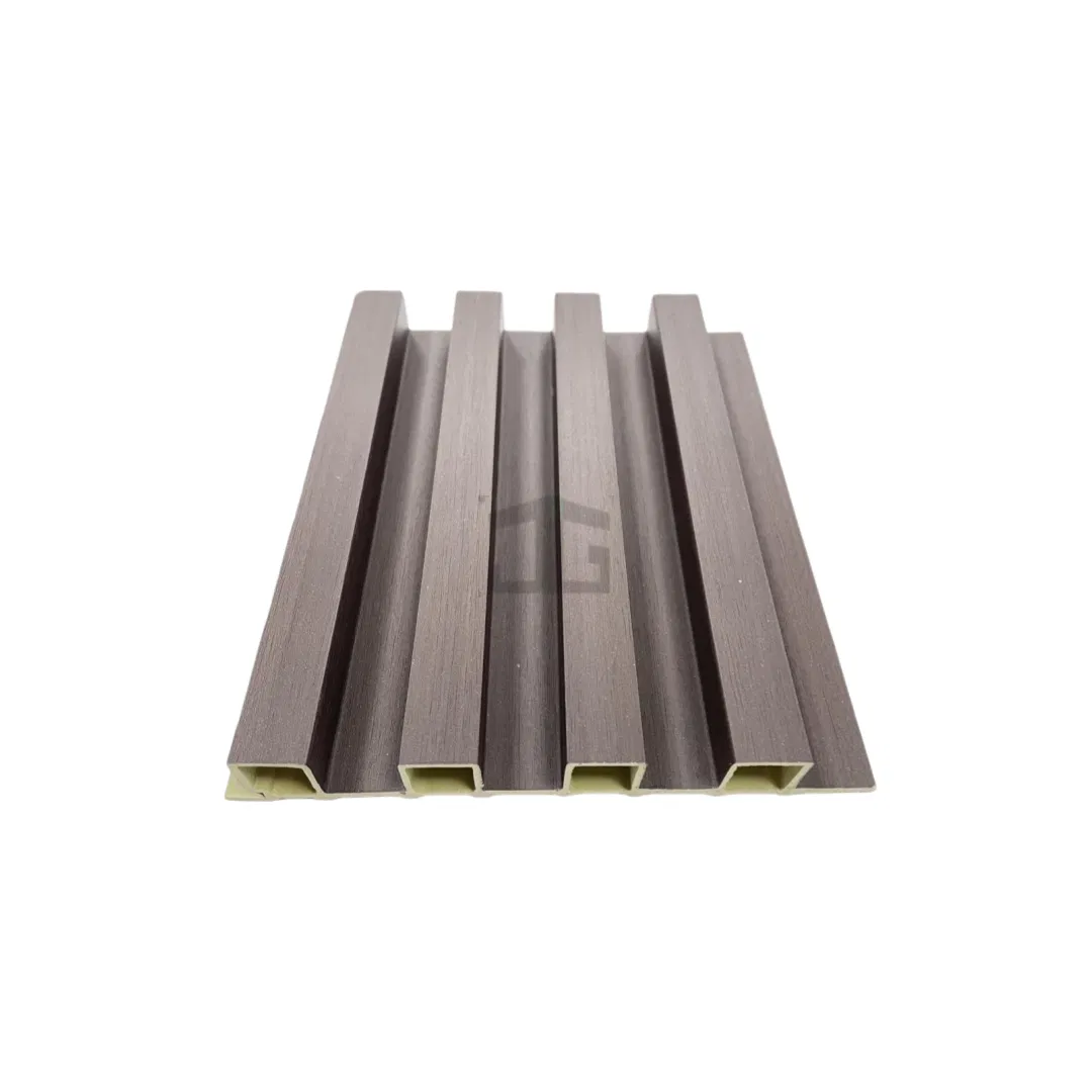 Custom Plastic Composite Grille Panel 3D Fluted Cladding Board for Unique Home Aesthetics
