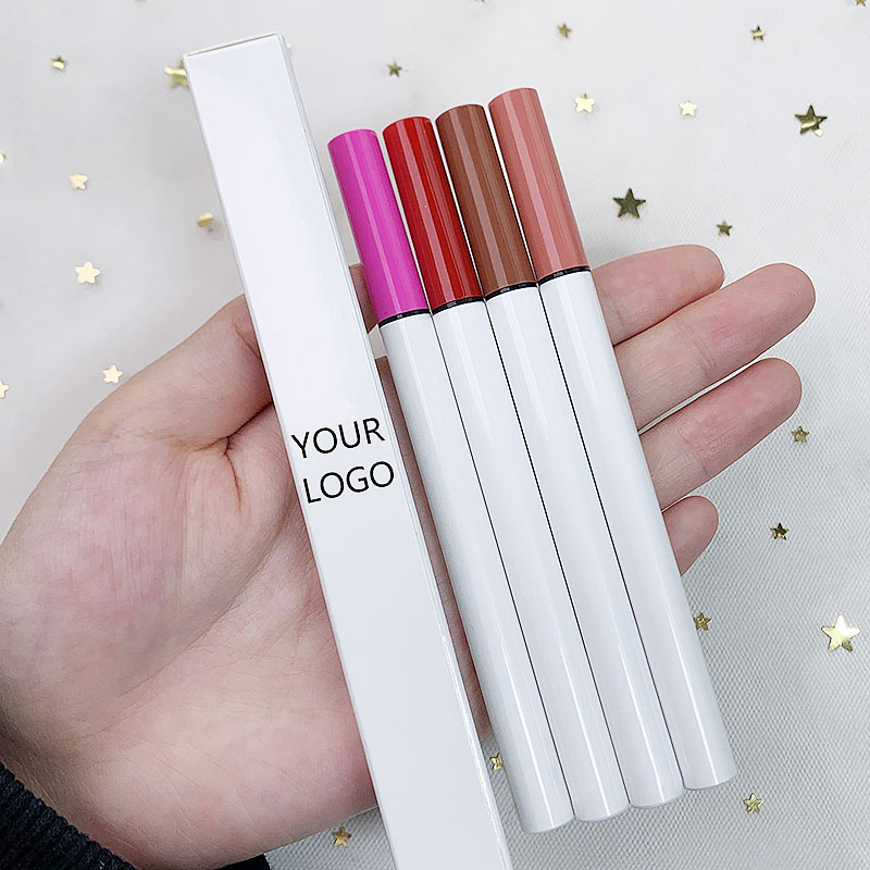 Wholesale New Design Long Lasting Red Color Quick Dry Waterproof Liquid Lipliner