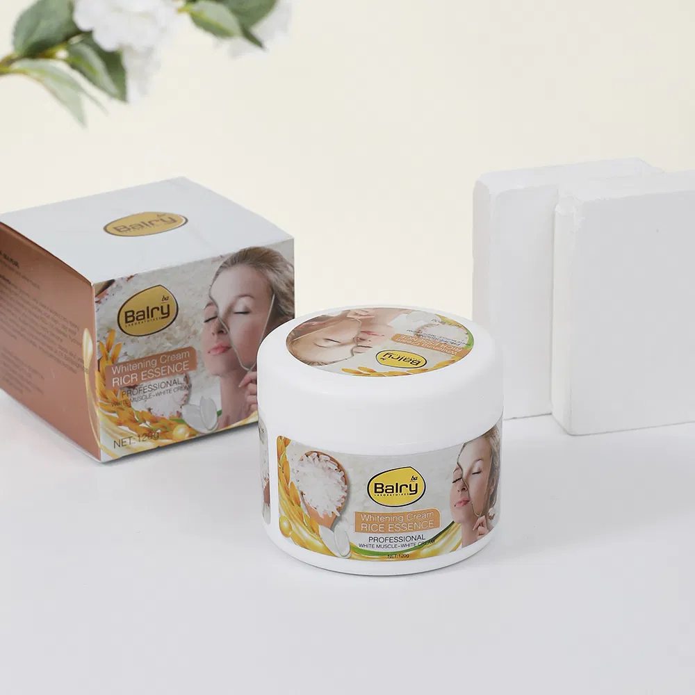 OEM Customized Skin Care Hydrating Moisturizer Brightening Rice Whitening Face Cream