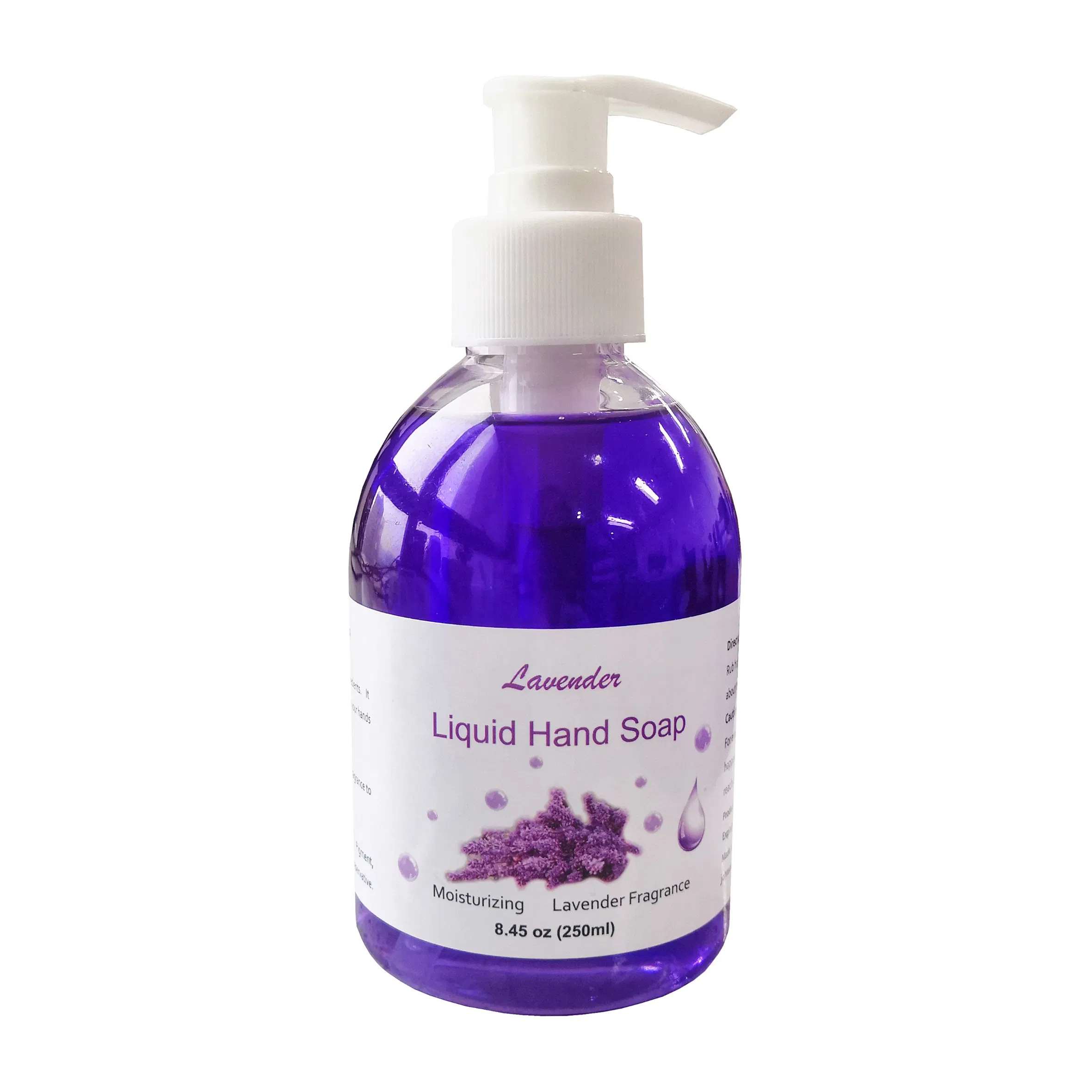 High Quality Manufacturer 500ml Lavender Hand Wash Liquid Hand Soap