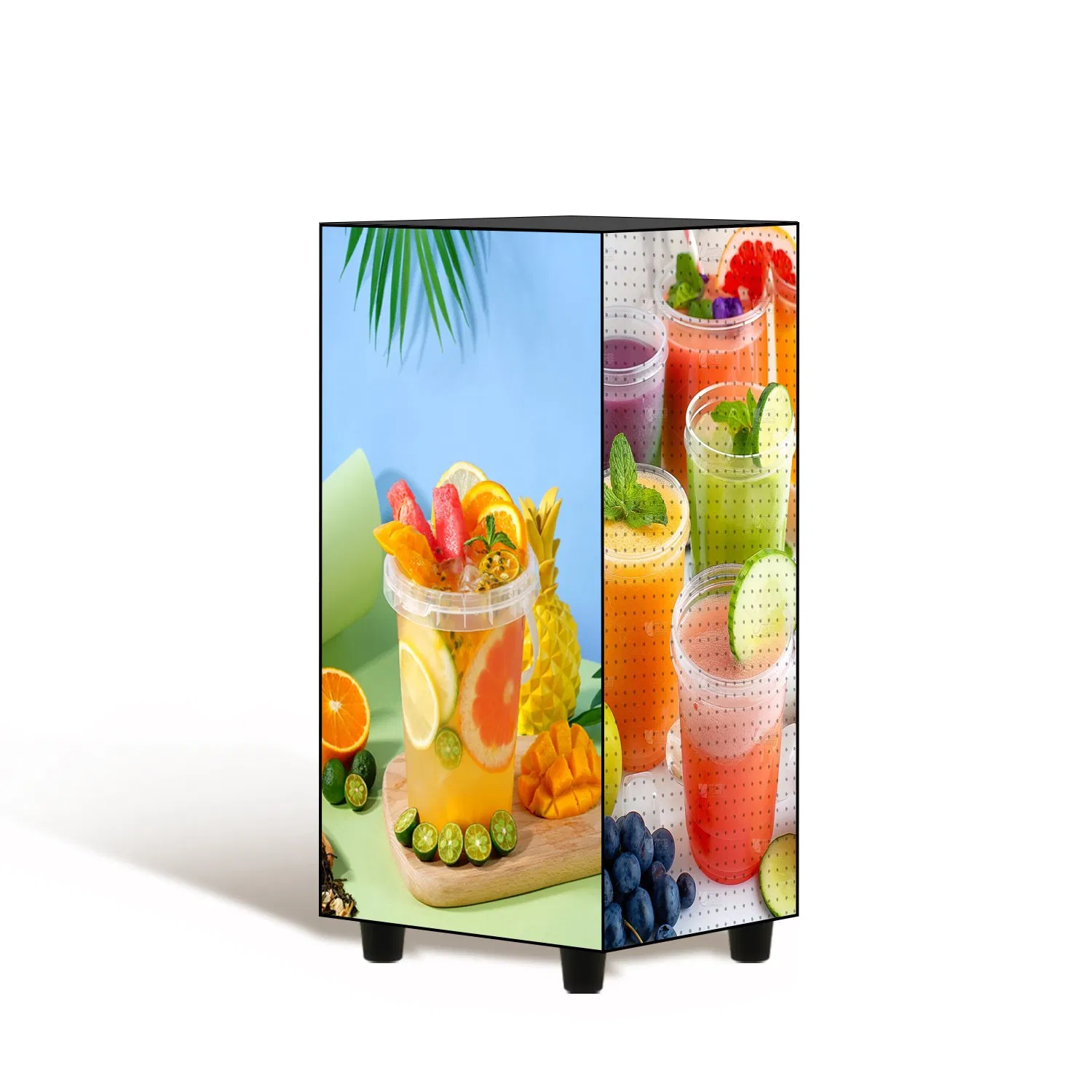 2025 Indoor LED Screen Advertising Mini Cube Wi-Fi Control Customized 3840Hz Video and Audio Player