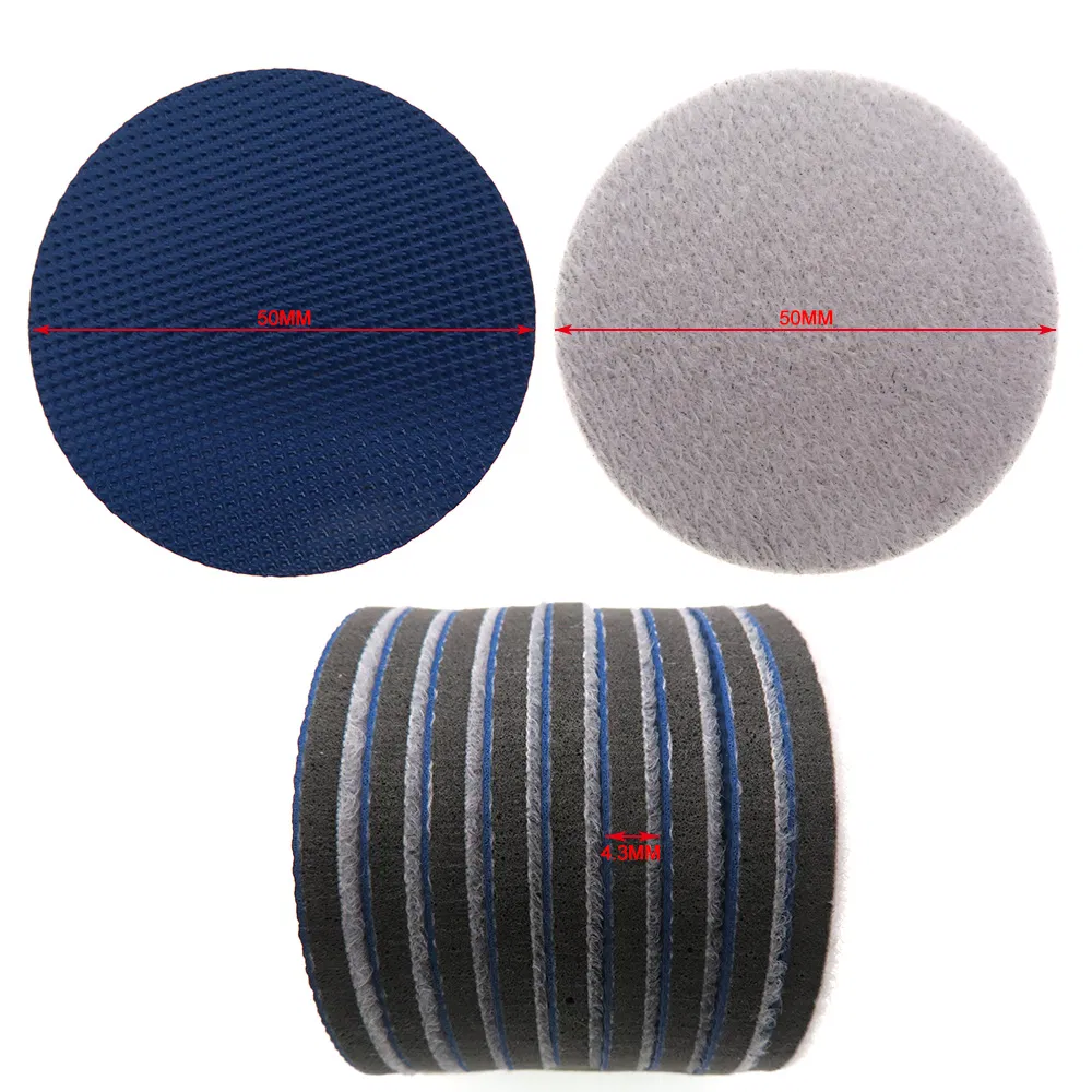 2" 50mm Loop to Psa Vinyl Conversion Pads for Discs and Strips
