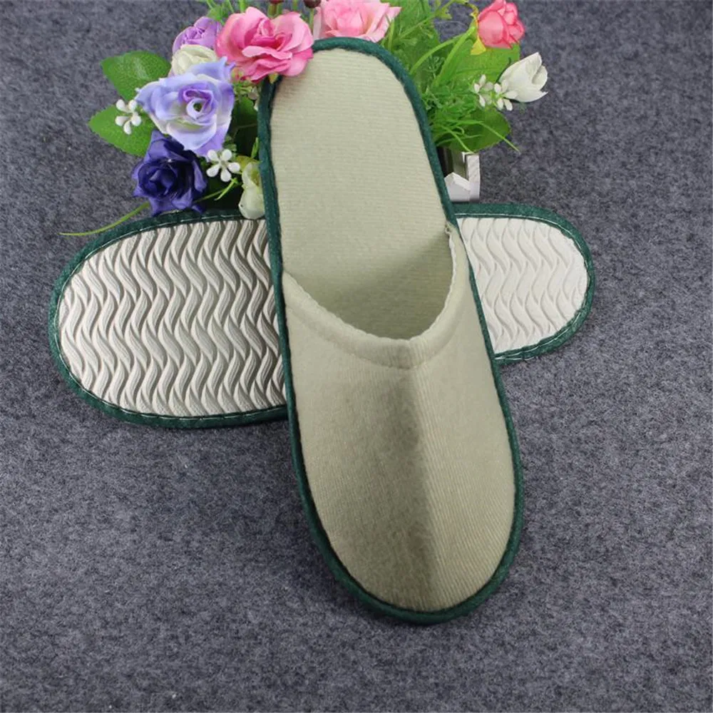 Disposable Nap Cloth EVA Sole Slipper Hotel Slippers