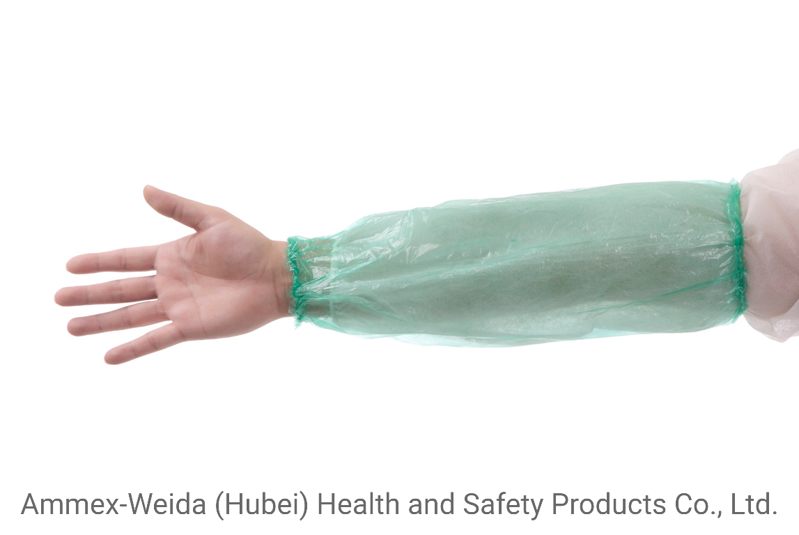 Disposable Use Free Size Colorful PE Oversleeves for Prevent Dust/Liquid in Factory/Restaurant